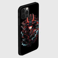 Чехол для iPhone 12 Pro Max Girl of samurai, цвет: 3D-черный — фото 2