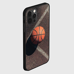 Чехол для iPhone 12 Pro Max Мяч баскетбольный, цвет: 3D-черный — фото 2