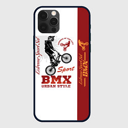 Чехол для iPhone 12 Pro Max BMX urban style, цвет: 3D-черный