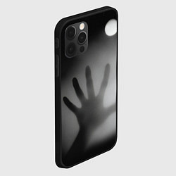 Чехол для iPhone 12 Pro Max Рука в ночном тумане, цвет: 3D-черный — фото 2