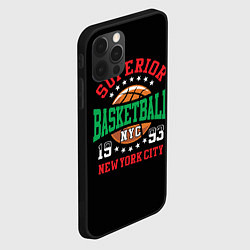 Чехол для iPhone 12 Pro Max Superior basketball, цвет: 3D-черный — фото 2