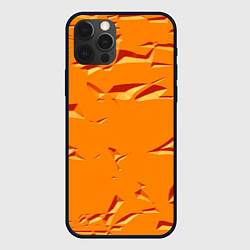 Чехол iPhone 12 Pro Max Оранжевый мотив