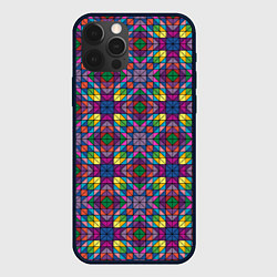 Чехол iPhone 12 Pro Max Стеклянная мозаика