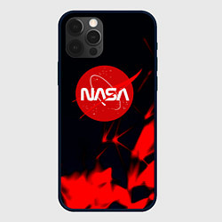 Чехол для iPhone 12 Pro Max Nasa abstract, цвет: 3D-черный