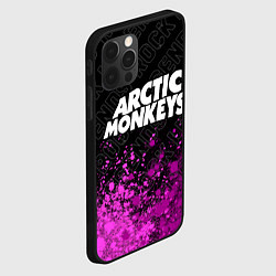 Чехол для iPhone 12 Pro Max Arctic Monkeys rock legends посередине, цвет: 3D-черный — фото 2