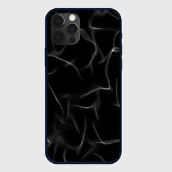 Чехол для iPhone 12 Pro Max Узор дыма, цвет: 3D-черный