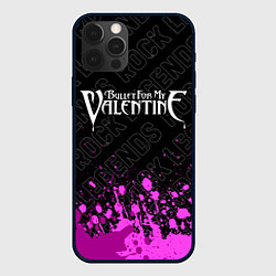 Чехол iPhone 12 Pro Max Bullet For My Valentine rock legends посередине