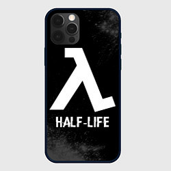 Чехол для iPhone 12 Pro Max Half-Life glitch на темном фоне, цвет: 3D-черный