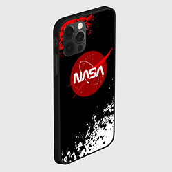 Чехол для iPhone 12 Pro Max NASA краски спорт, цвет: 3D-черный — фото 2