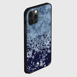 Чехол для iPhone 12 Pro Max Абстракция - пятна чернил, цвет: 3D-черный — фото 2