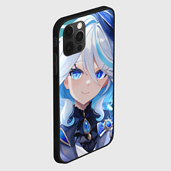 Чехол для iPhone 12 Pro Max Genshin Impact Furina Smile, цвет: 3D-черный — фото 2