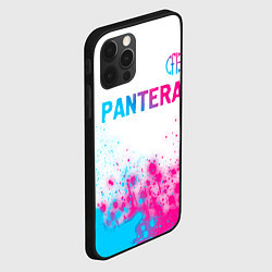 Чехол для iPhone 12 Pro Max Pantera neon gradient style посередине, цвет: 3D-черный — фото 2