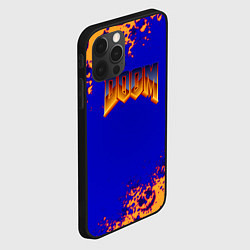 Чехол для iPhone 12 Pro Max Doom x marshmallow, цвет: 3D-черный — фото 2