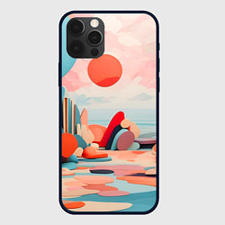 Чехол iPhone 12 Pro Max Геометрия природы