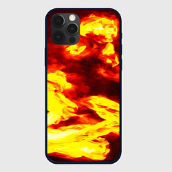 Чехол для iPhone 12 Pro Max Огненное безумие, цвет: 3D-черный