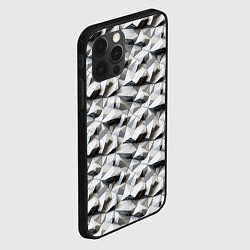 Чехол для iPhone 12 Pro Max Камни, цвет: 3D-черный — фото 2