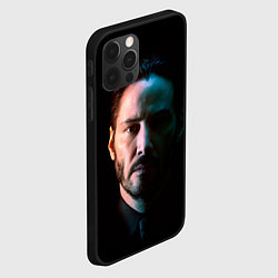 Чехол для iPhone 12 Pro Max Keanu Charles Reeves, цвет: 3D-черный — фото 2