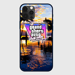 Чехол для iPhone 12 Pro Max Grand theft auto 6 vice city, цвет: 3D-черный