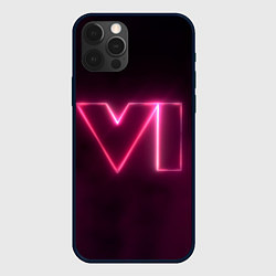 Чехол для iPhone 12 Pro Max GTA 6 Neon, цвет: 3D-черный