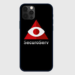 Чехол для iPhone 12 Pro Max SecuroServ, цвет: 3D-черный