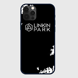 Чехол для iPhone 12 Pro Max Linkin Park рок бенд, цвет: 3D-черный