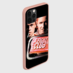 Чехол для iPhone 12 Pro Max Бойцовский клуб мыло, цвет: 3D-светло-розовый — фото 2
