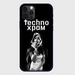 Чехол для iPhone 12 Pro Max Techno храм - соблазнительная монашка, цвет: 3D-черный