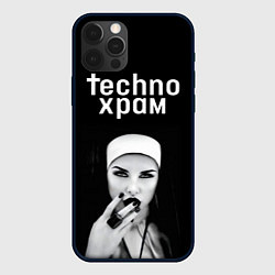 Чехол iPhone 12 Pro Max Techno храм монашка с перстнем
