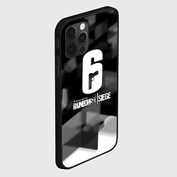 Чехол для iPhone 12 Pro Max Rainbow six cybersport, цвет: 3D-черный — фото 2