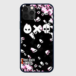 Чехол для iPhone 12 Pro Max Love Death Robots serial, цвет: 3D-черный