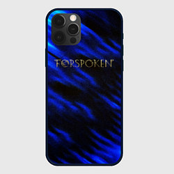 Чехол для iPhone 12 Pro Max Forspoken frey blue game abstraction, цвет: 3D-черный