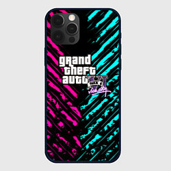 Чехол для iPhone 12 Pro Max GTA6 vice city game, цвет: 3D-черный