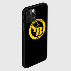 Чехол для iPhone 12 Pro Max Young Boys футбольный клуб, цвет: 3D-черный — фото 2