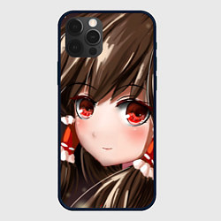 Чехол для iPhone 12 Pro Max Touhou Project Рейму Cute, цвет: 3D-черный