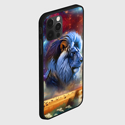 Чехол для iPhone 12 Pro Max Небесный лев, цвет: 3D-черный — фото 2