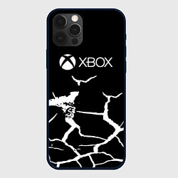 Чехол для iPhone 12 Pro Max Xbox game текстура рельеф, цвет: 3D-черный