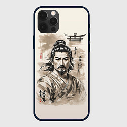 Чехол для iPhone 12 Pro Max Vintage samurai, цвет: 3D-черный