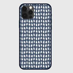 Чехол для iPhone 12 Pro Max Капли, цвет: 3D-черный