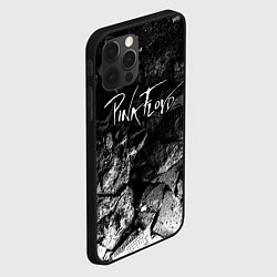 Чехол для iPhone 12 Pro Max Pink Floyd black graphite, цвет: 3D-черный — фото 2