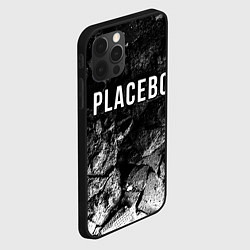 Чехол для iPhone 12 Pro Max Placebo black graphite, цвет: 3D-черный — фото 2