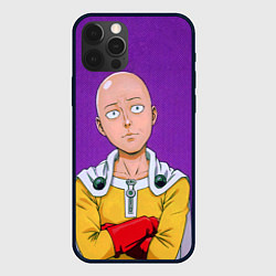 Чехол для iPhone 12 Pro Max Realistic Saitama, цвет: 3D-черный