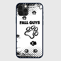 Чехол для iPhone 12 Pro Max Fall Guys game, цвет: 3D-черный