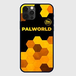 Чехол для iPhone 12 Pro Max Palworld - gold gradient посередине, цвет: 3D-черный