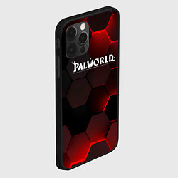 Чехол для iPhone 12 Pro Max Palworld красные плиты, цвет: 3D-черный — фото 2