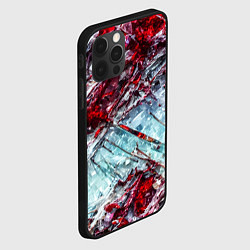 Чехол для iPhone 12 Pro Max Лёд и кровь, цвет: 3D-черный — фото 2