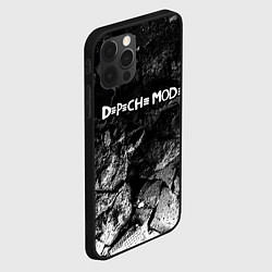Чехол для iPhone 12 Pro Max Depeche Mode black graphite, цвет: 3D-черный — фото 2