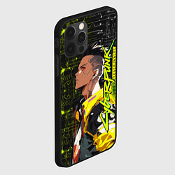 Чехол для iPhone 12 Pro Max David Martinez - Cyberpunk: Edgerunners, цвет: 3D-черный — фото 2