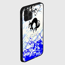 Чехол для iPhone 12 Pro Max Хидео кодзима game death stranding, цвет: 3D-черный — фото 2
