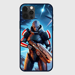 Чехол для iPhone 12 Pro Max Mass Effect - ai art, цвет: 3D-черный