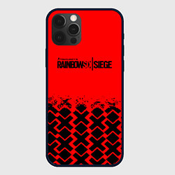 Чехол для iPhone 12 Pro Max Rainbow six gamer, цвет: 3D-черный